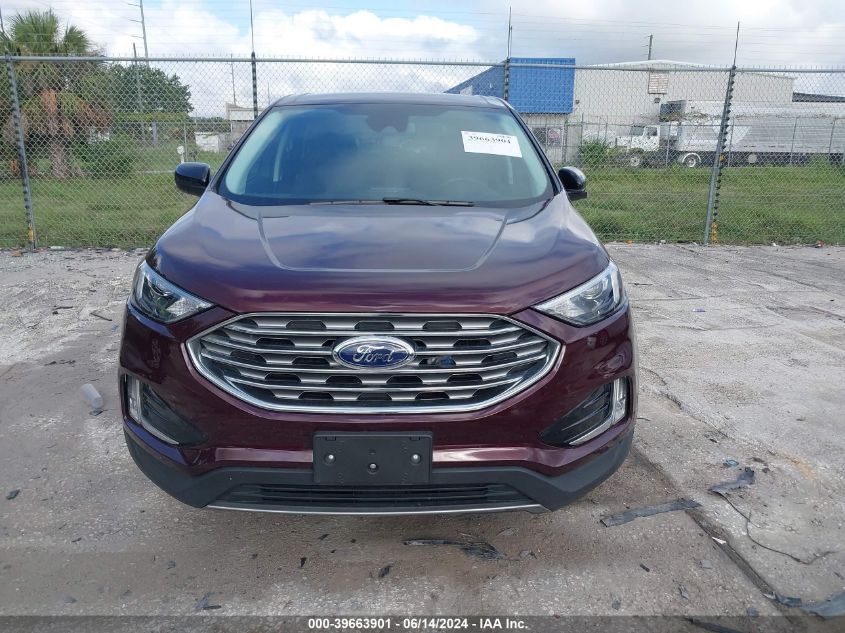 2022 Ford Edge Sel VIN: 2FMPK4J90NBA67292 Lot: 39663901