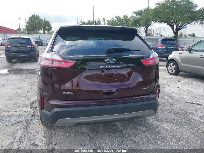 2022 Ford Edge Sel VIN: 2FMPK4J90NBA67292 Lot: 39663901