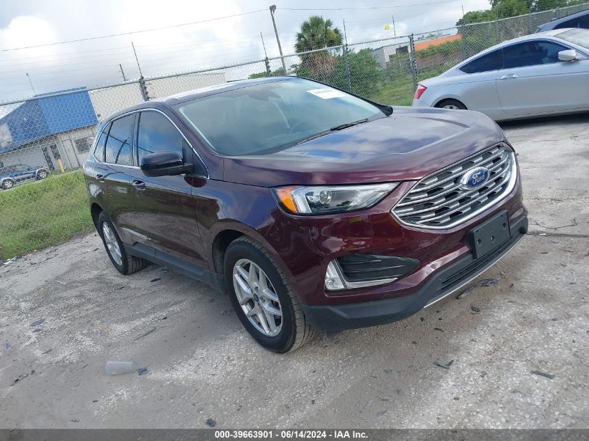 2022 Ford Edge Sel VIN: 2FMPK4J90NBA67292 Lot: 39663901