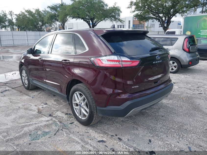 2022 Ford Edge Sel VIN: 2FMPK4J90NBA67292 Lot: 39663901