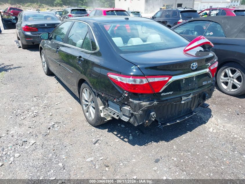 2015 Toyota Camry Hybrid Xle VIN: 4T1BD1FK2FU173849 Lot: 39663905