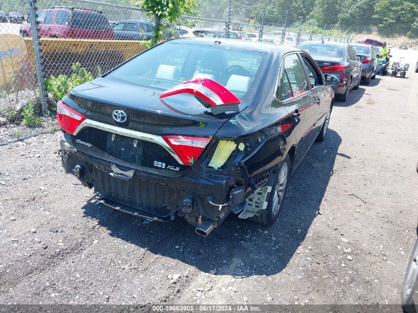 2015 Toyota Camry Hybrid Xle VIN: 4T1BD1FK2FU173849 Lot: 39663905