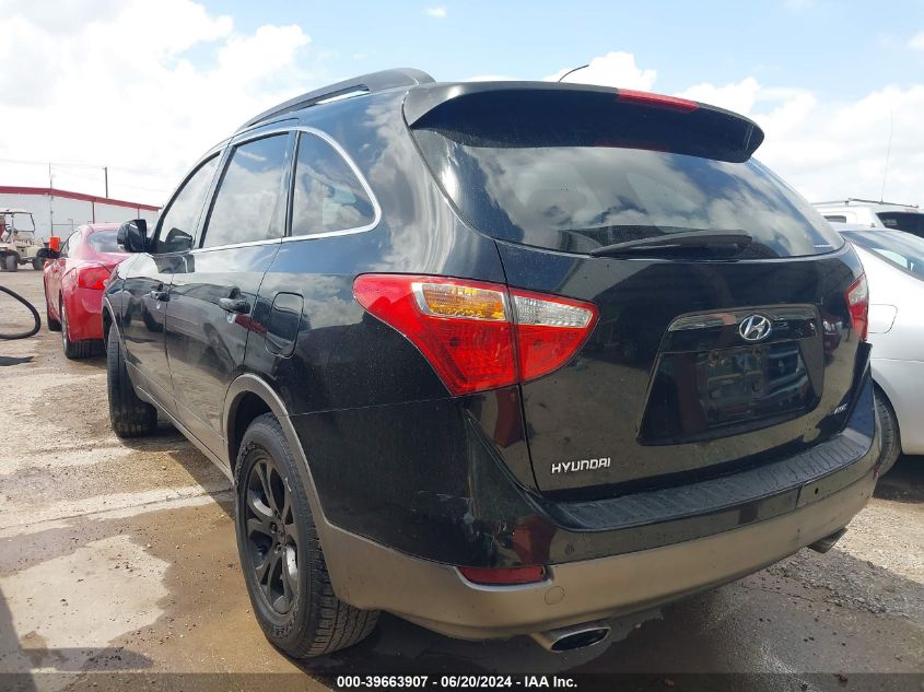 2010 Hyundai Veracruz Gls VIN: KM8NU4CC0AU132348 Lot: 39663907