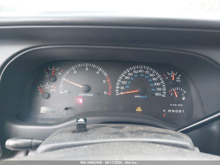 1999 Dodge Durango VIN: 1B4HS28Y1XF705168 Lot: 39663909