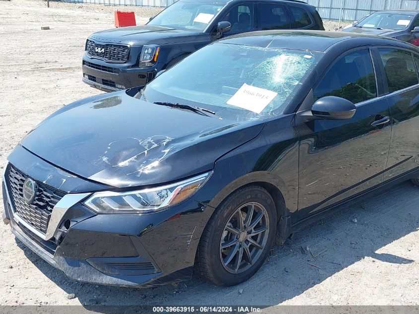 VIN 3N1AB8CVXMY277466 2021 NISSAN SENTRA SV XTRONIC CVT