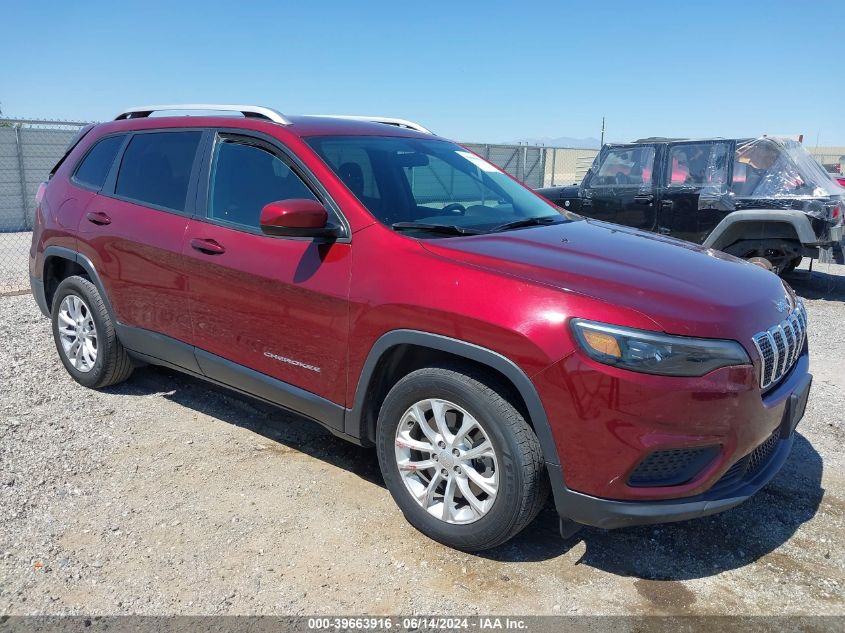 2020 Jeep Cherokee Latitude Fwd VIN: 1C4PJLCB8LD543927 Lot: 39663916