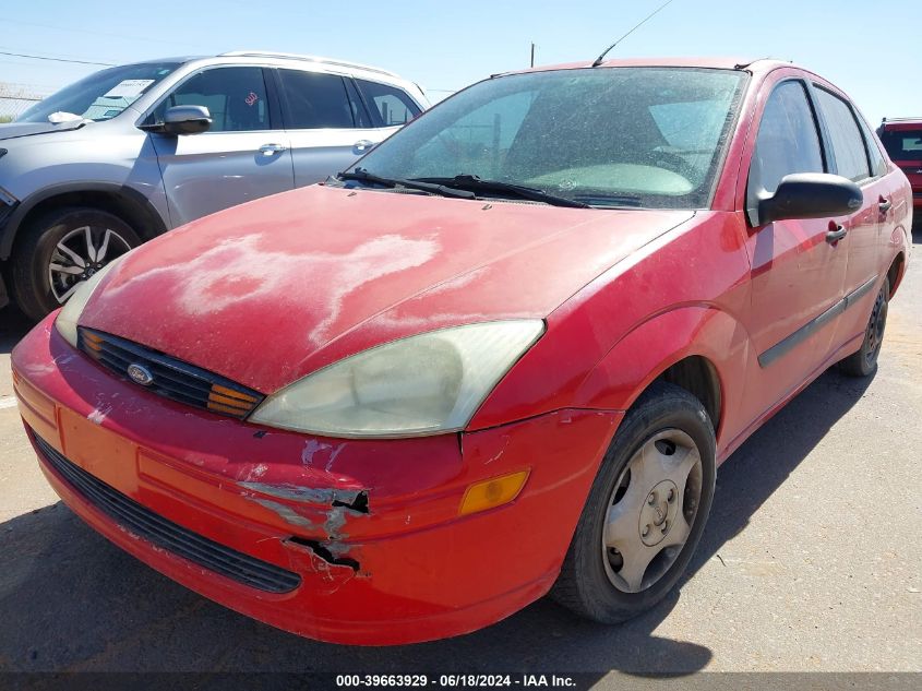 2001 Ford Focus Lx VIN: 1FAFP33P01W233252 Lot: 39663929