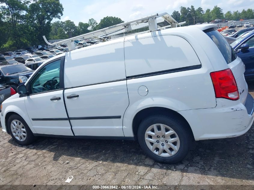 2015 Ram Cargo Tradesman VIN: 2C4JRGAG6FR679687 Lot: 39663942