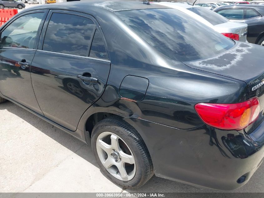 2009 Toyota Corolla Le VIN: 1NXBU40E99Z084224 Lot: 39663950