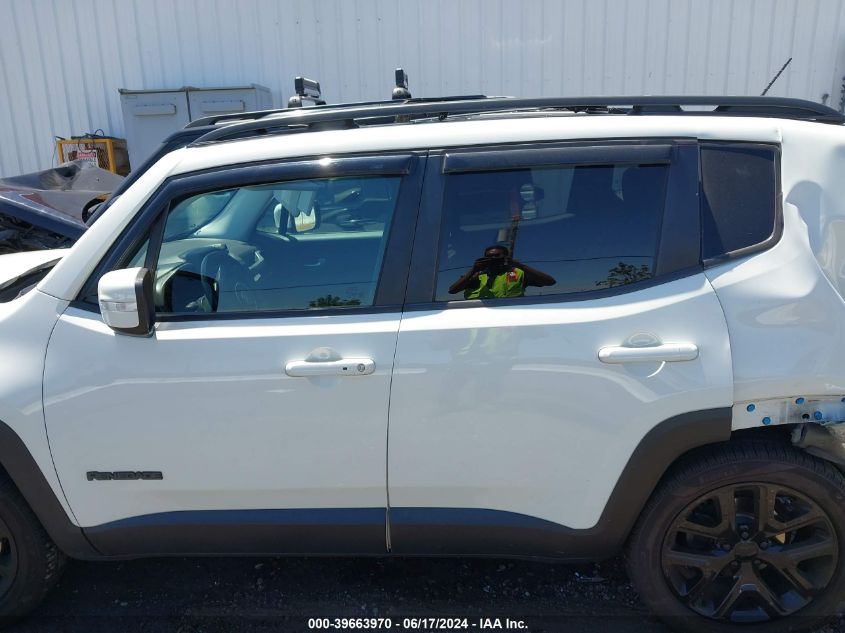 2017 Jeep Renegade Altitude Fwd VIN: ZACCJABB5HPF93133 Lot: 39663970