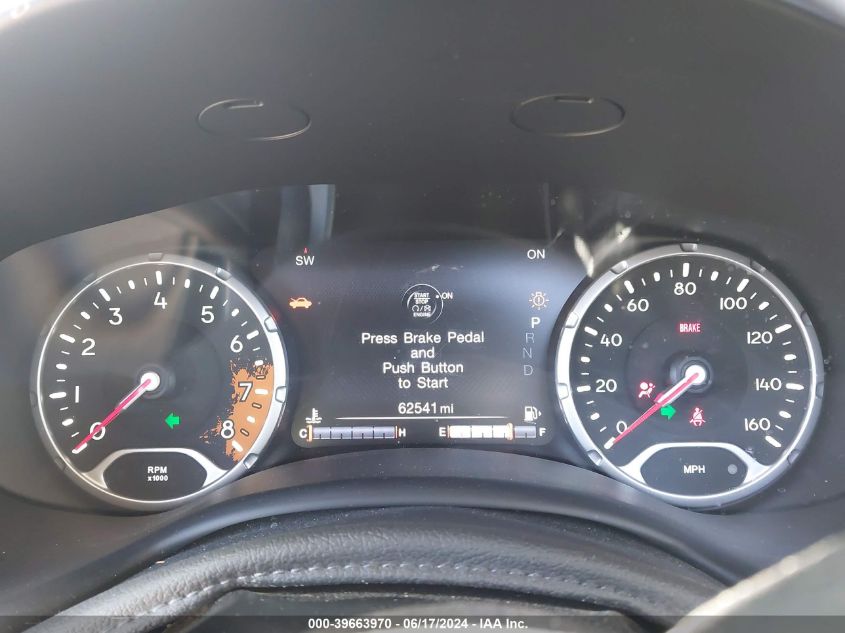 2017 Jeep Renegade Altitude Fwd VIN: ZACCJABB5HPF93133 Lot: 39663970