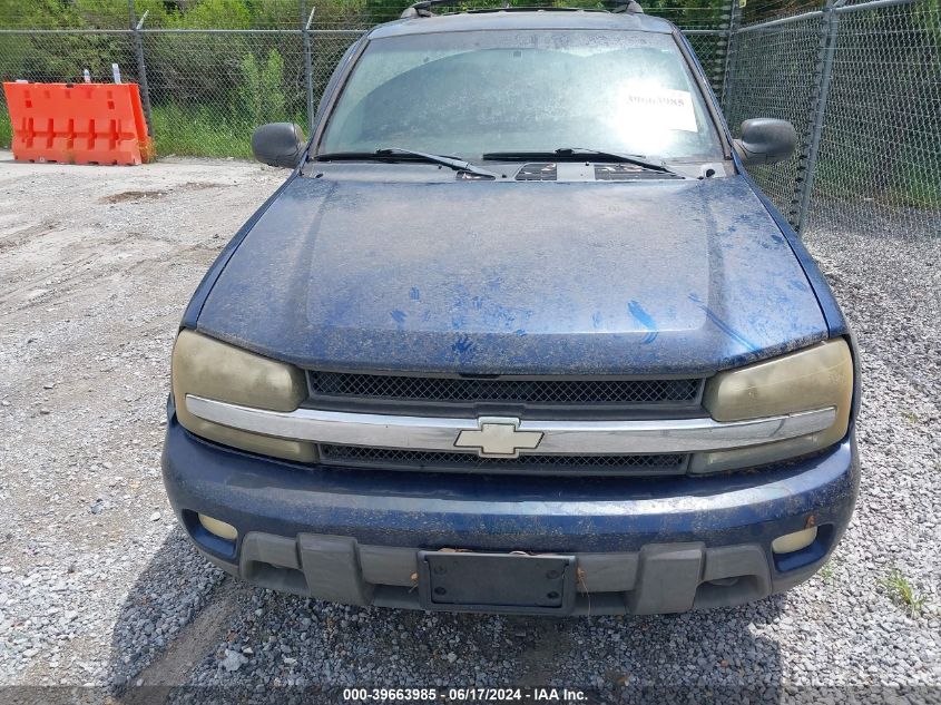 2002 Chevrolet Trailblazer Lt VIN: 1GNDT13S222130727 Lot: 39663985