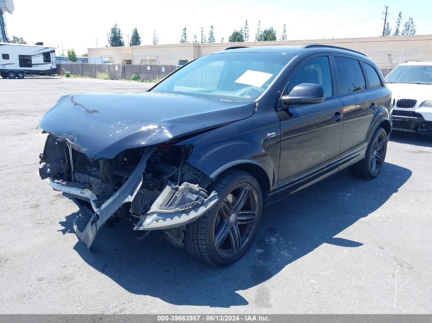 2014 Audi Q7 3.0T S Line Prestige VIN: WA1DGBFE3ED007207 Lot: 39663987