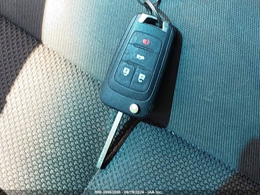 2012 Chevrolet Cruze 1Lt VIN: 1G1PF5SC7C7108167 Lot: 39663988