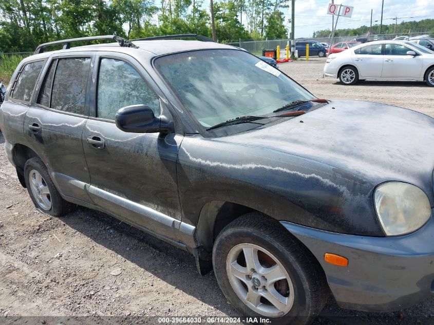 2002 Hyundai Santa Fe VIN: KM8SB12B72U335223 Lot: 39664030