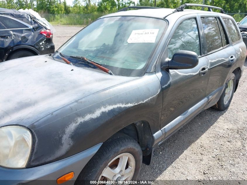 2002 Hyundai Santa Fe VIN: KM8SB12B72U335223 Lot: 39664030