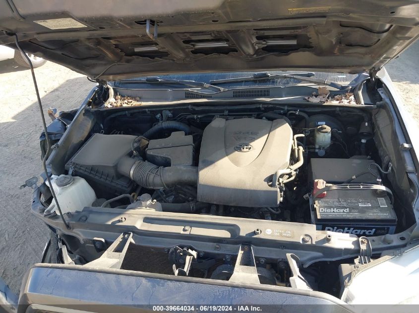 2016 Toyota Tacoma Trd Sport VIN: 5TFCZ5AN2GX041922 Lot: 39664034