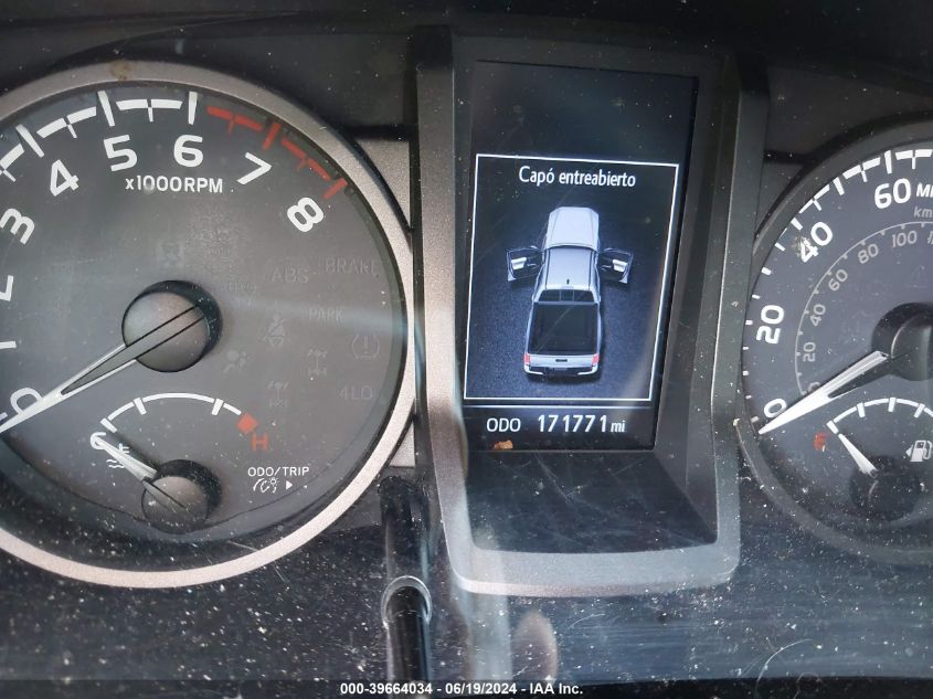 2016 Toyota Tacoma Trd Sport VIN: 5TFCZ5AN2GX041922 Lot: 39664034