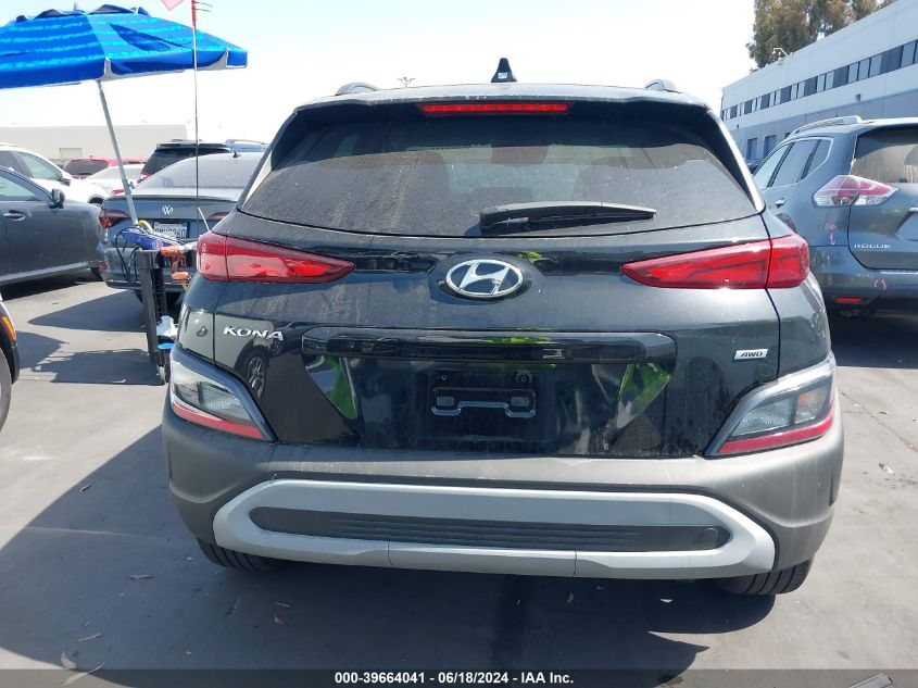 2023 Hyundai Kona Sel VIN: KM8K6CAB1PU041163 Lot: 39664041