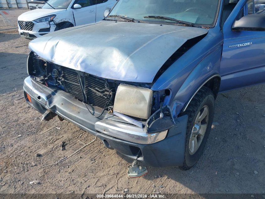 2000 Toyota Tacoma VIN: 4TAWM72NXYZ591764 Lot: 39664044