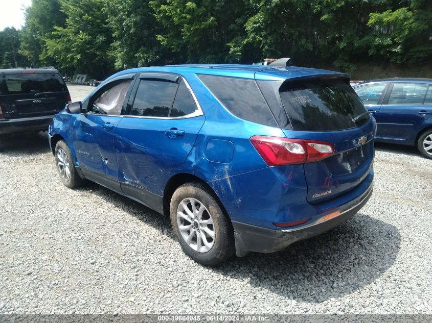 2019 Chevrolet Equinox Lt VIN: 3GNAXUEV9KS508191 Lot: 39664045