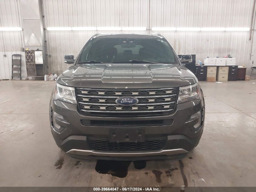 2017 Ford Explorer Xlt VIN: 1FM5K8D87HGD55051 Lot: 39664047