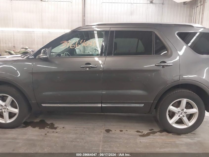 2017 Ford Explorer Xlt VIN: 1FM5K8D87HGD55051 Lot: 39664047