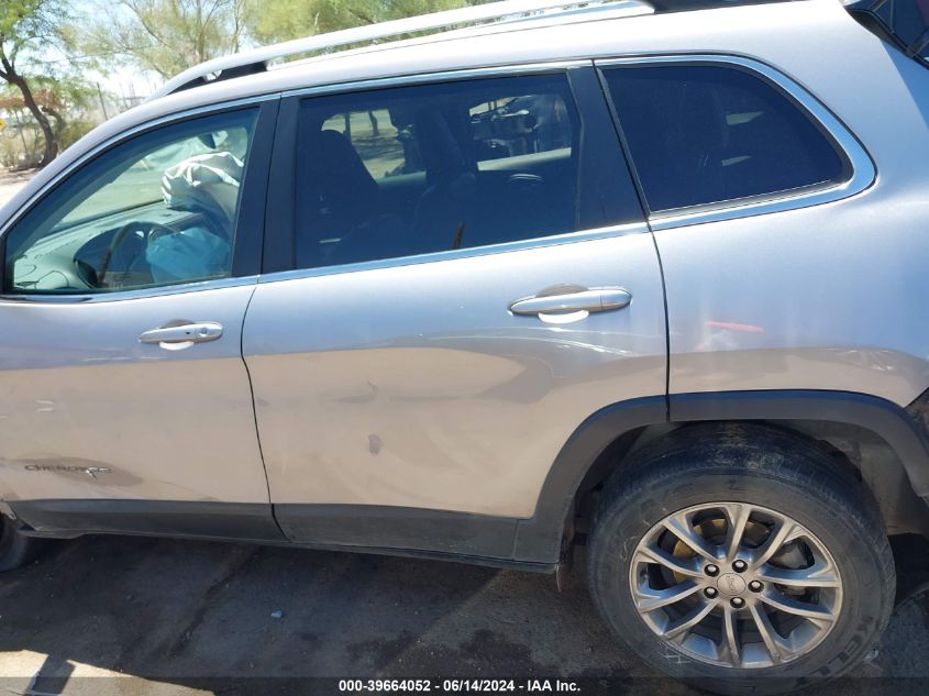 2020 Jeep Cherokee Latitude Plus Fwd VIN: 1C4PJLLB1LD654061 Lot: 39664052