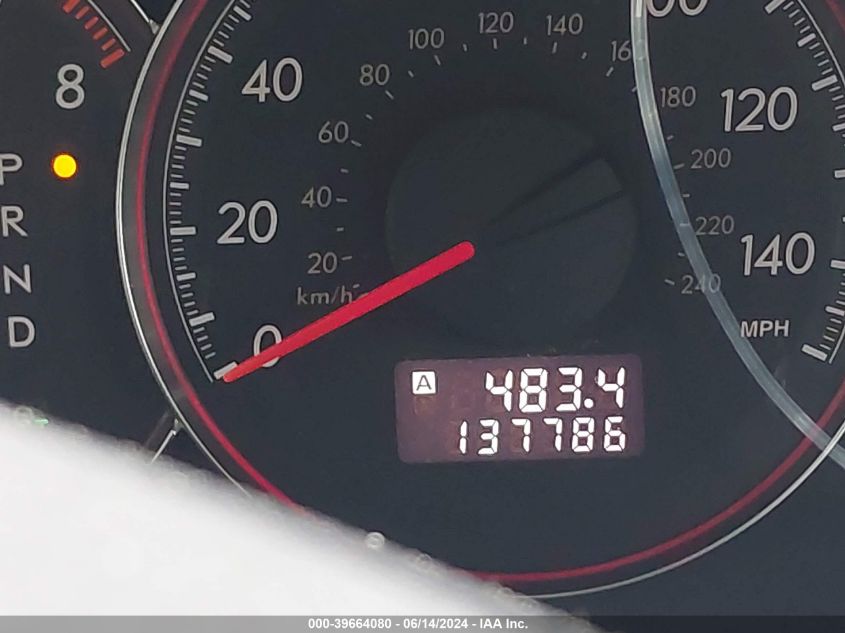 2008 Subaru Legacy 2.5I Limited VIN: 4S3BL626787210442 Lot: 39664080