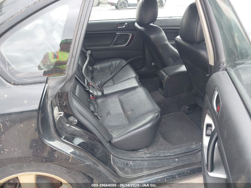 2008 Subaru Legacy 2.5I Limited VIN: 4S3BL626787210442 Lot: 39664080