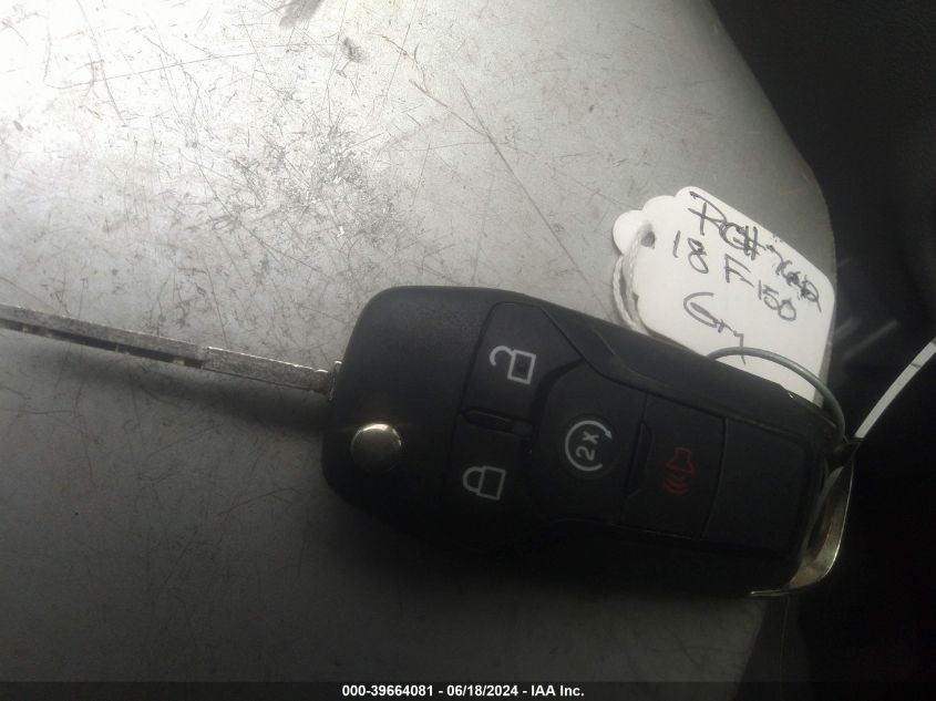 2018 Ford F-150 Xlt VIN: 1FTEW1EP0JKD65705 Lot: 39664081