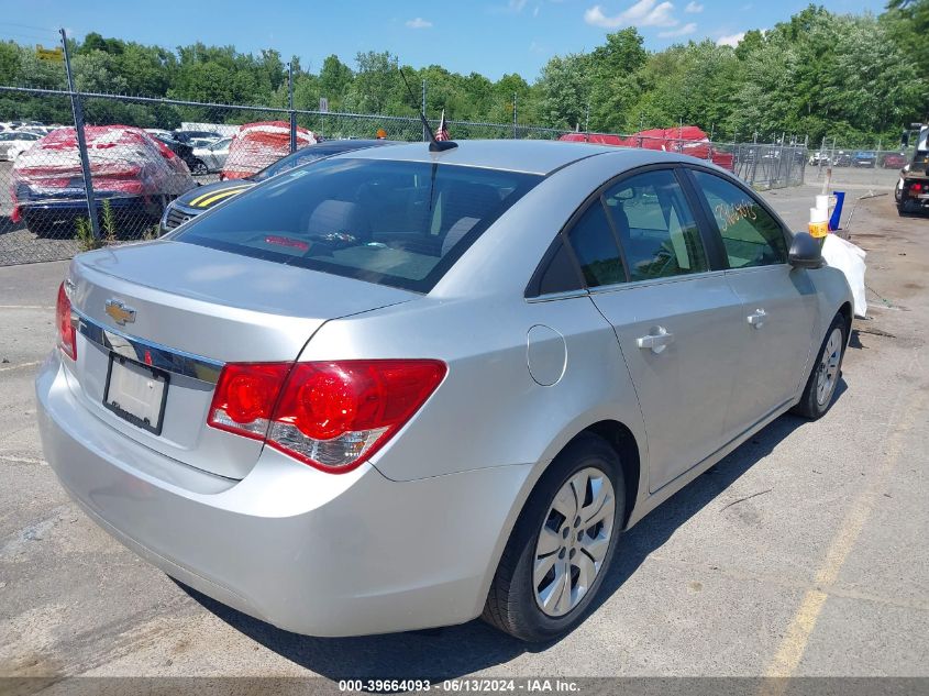 2012 Chevrolet Cruze Ls VIN: 1G1PC5SH7C7399354 Lot: 39664093