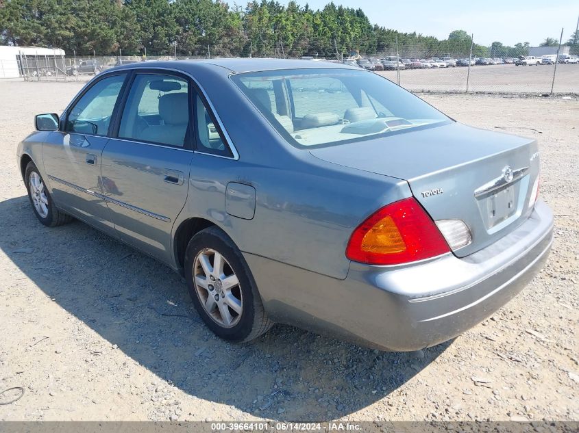 2002 Toyota Avalon Xls VIN: 4T1BF28B12U225527 Lot: 39664101