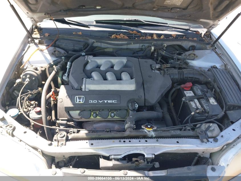 2000 Honda Accord 3.0 Ex VIN: 1HGCG2252YA001980 Lot: 39664105