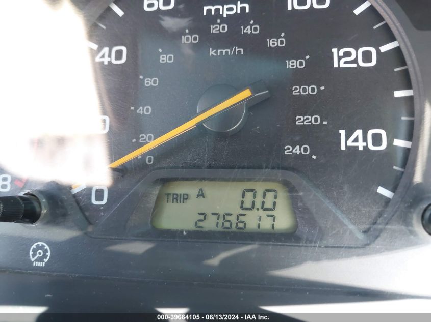 2000 Honda Accord 3.0 Ex VIN: 1HGCG2252YA001980 Lot: 39664105