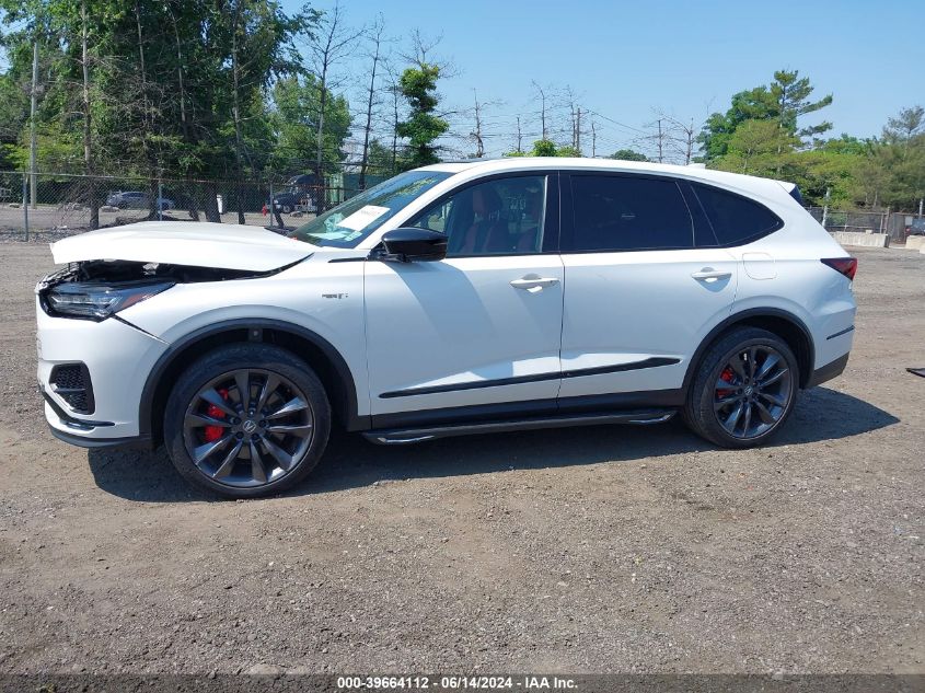 2022 Acura Mdx Type S VIN: 5J8YD8H93NL001272 Lot: 39664112