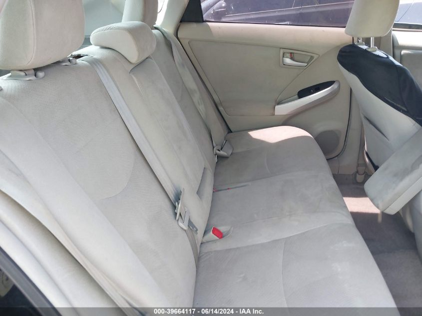 2011 Toyota Prius Two VIN: JTDKN3DU6B5247781 Lot: 39664117