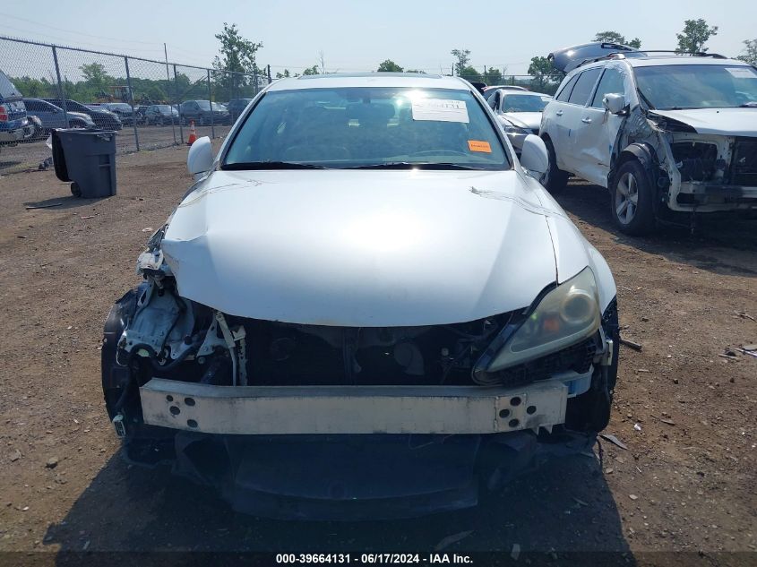 2011 Lexus Is 250 VIN: JTHCF5C21B5050027 Lot: 39664131