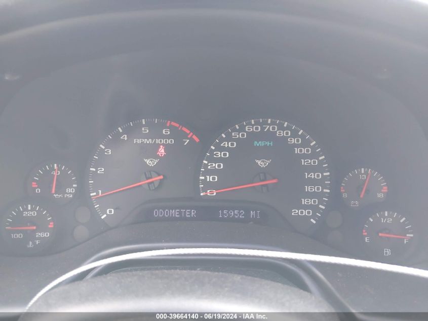 2000 Chevrolet Corvette VIN: 1G1YY32GXY5123965 Lot: 39664140