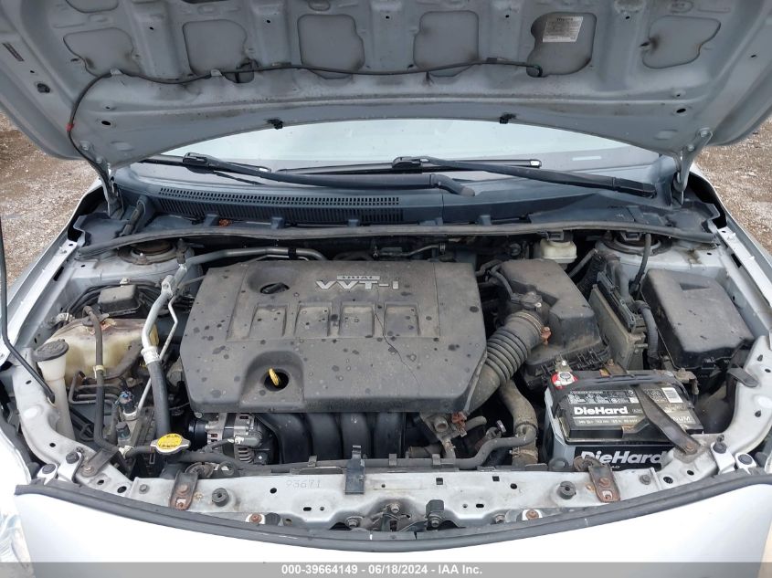 2010 Toyota Corolla Le VIN: 2T1BU4EE3AC367734 Lot: 39664149