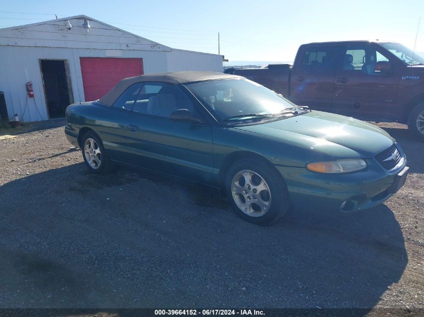 1999 Chrysler Sebring Jxi VIN: 3C3EL55HXXT571344 Lot: 39664152