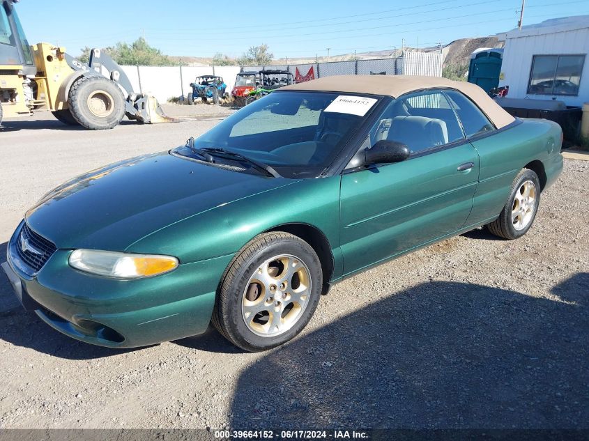 1999 Chrysler Sebring Jxi VIN: 3C3EL55HXXT571344 Lot: 39664152