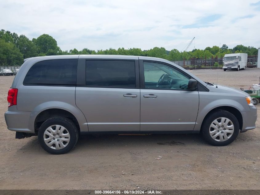 2018 Dodge Grand Caravan Se VIN: 2C7WDGBG3JR190534 Lot: 39664156