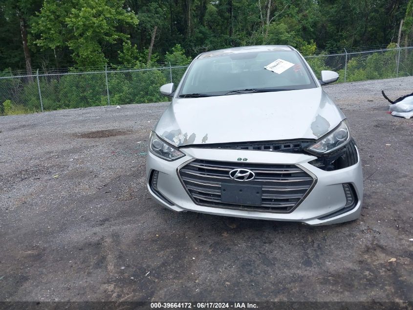 5NPD84LF6HH132115 2017 Hyundai Elantra Limited