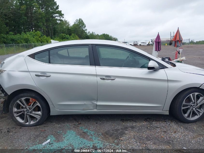 5NPD84LF6HH132115 2017 Hyundai Elantra Limited