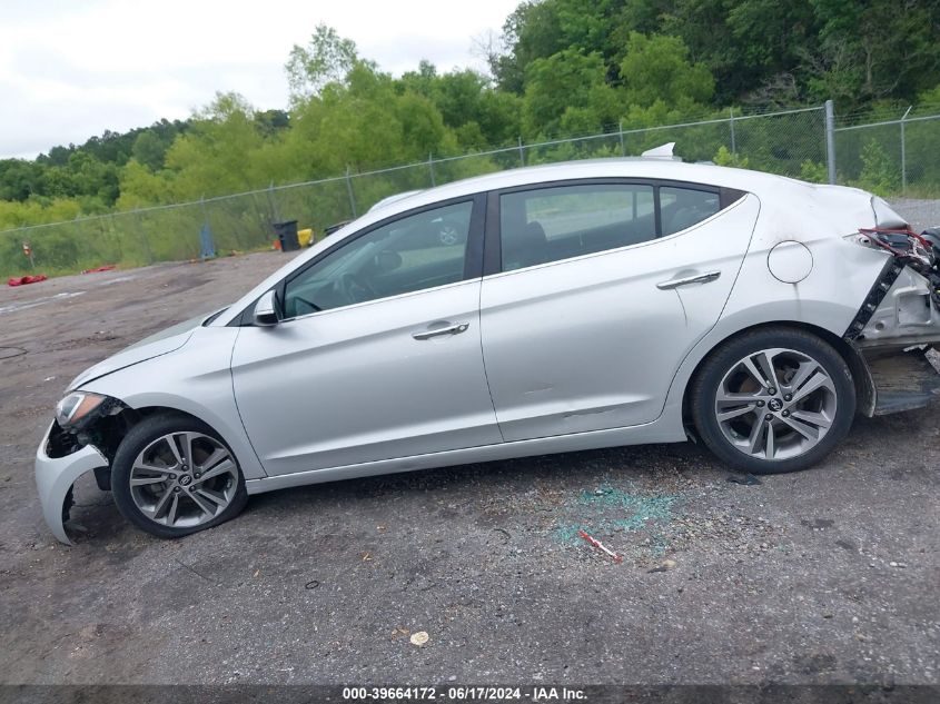 5NPD84LF6HH132115 2017 Hyundai Elantra Limited