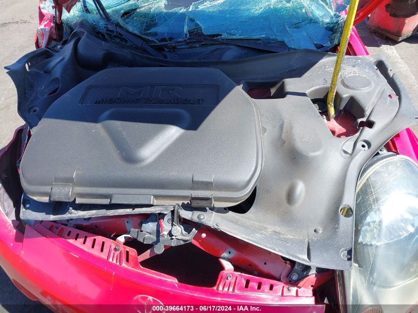 2000 Toyota Mr2 Spyder VIN: JTDFR3203Y0020592 Lot: 39664173