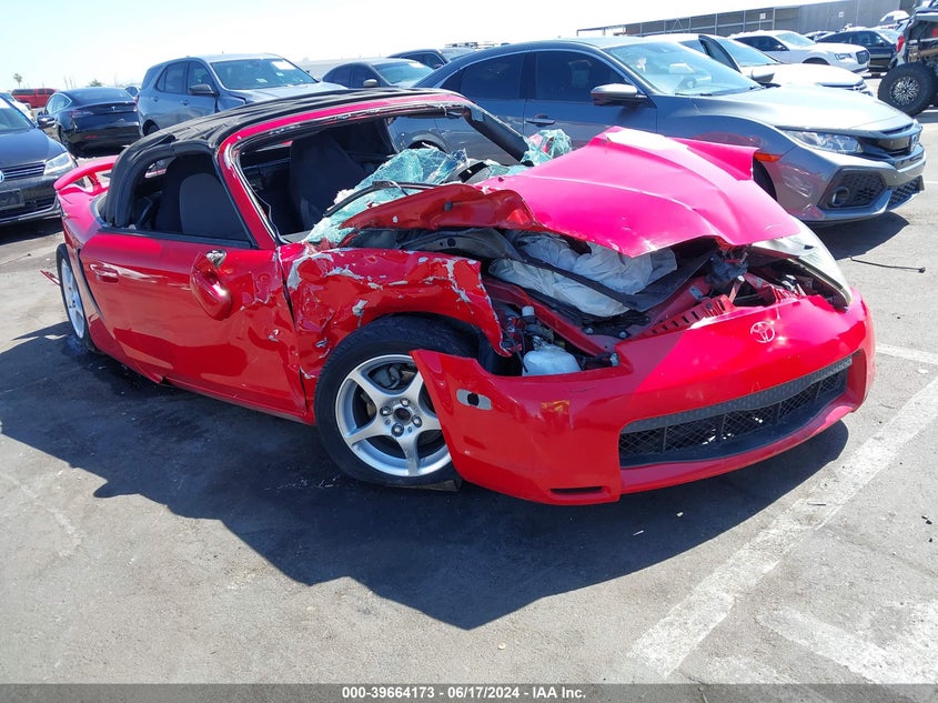 2000 Toyota Mr2 Spyder VIN: JTDFR3203Y0020592 Lot: 39664173