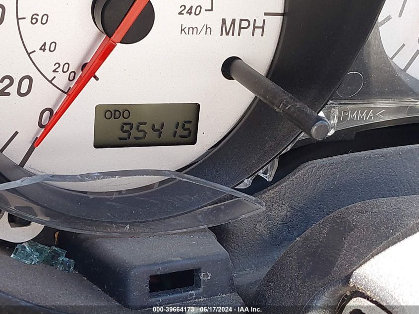 2000 Toyota Mr2 Spyder VIN: JTDFR3203Y0020592 Lot: 39664173