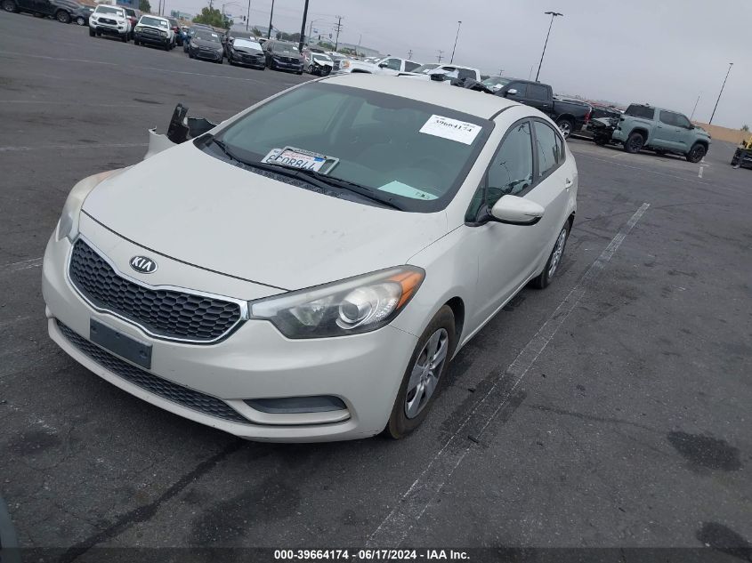 2015 Kia Forte Lx VIN: KNAFK4A65F5399074 Lot: 39664174